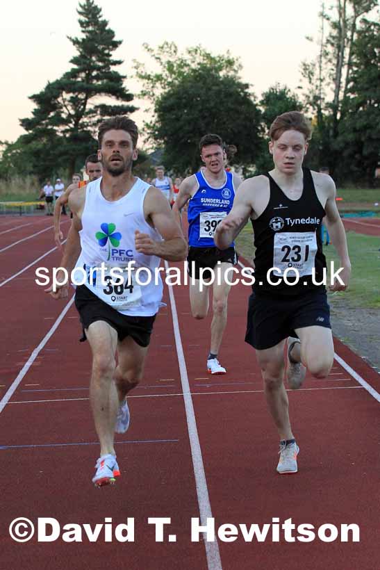 800 metres, 2022 NEGP Monkton No. 6, Wednesday, Aug. 10th. Photo: David T. Hewitson/Sports for All Pics